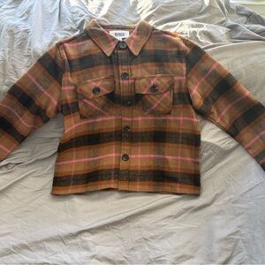 BB Dakota Steve Madden Multicolor Plaid Jacket